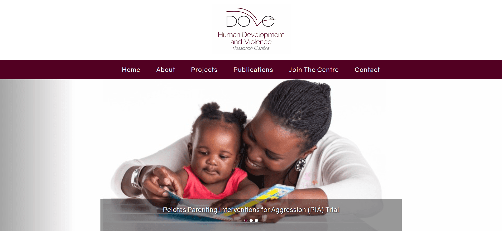 DOVE Research Centre - Projeto desenvolvido por Felipe Frantz Zanini (ffzanini) usando JavaScript, PHP, CodeIgniter
