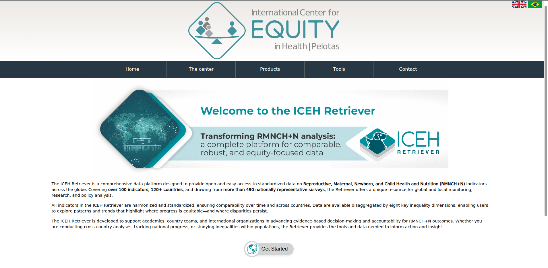 ICEH Retriever - Projeto desenvolvido por Felipe Frantz Zanini (ffzanini) usando PHP, MySQL, CSS3